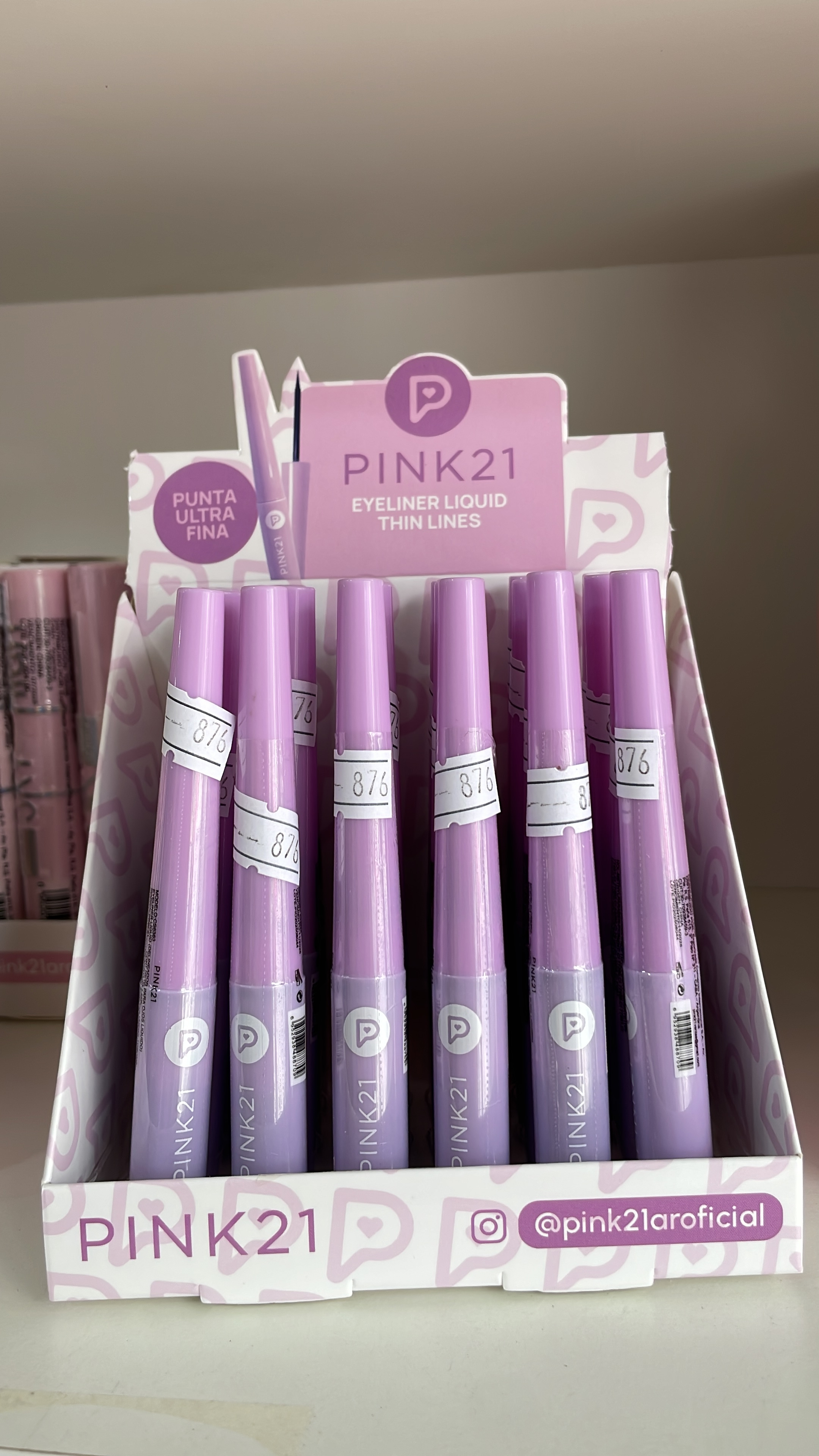 DELINEADOR LIQUIDO PINK 21